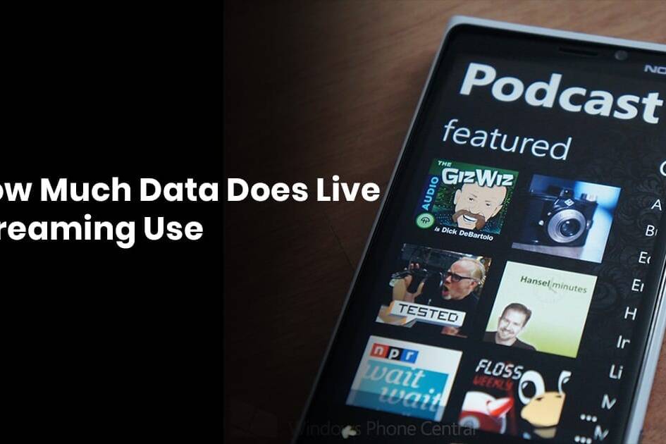 How Much Data Does Live Streaming Use?