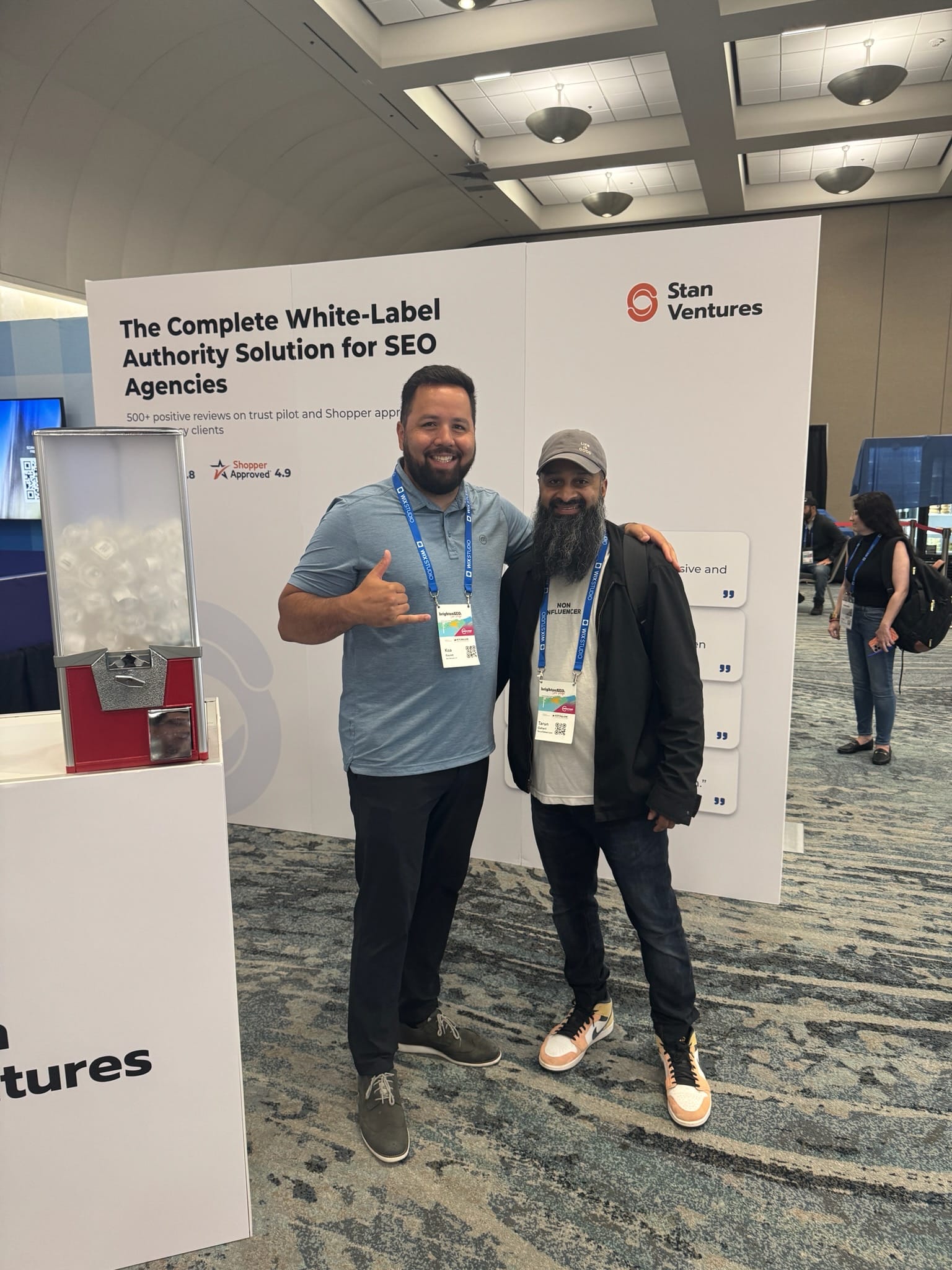 tarun gehani and Koa Kauwe from Stan Ventures